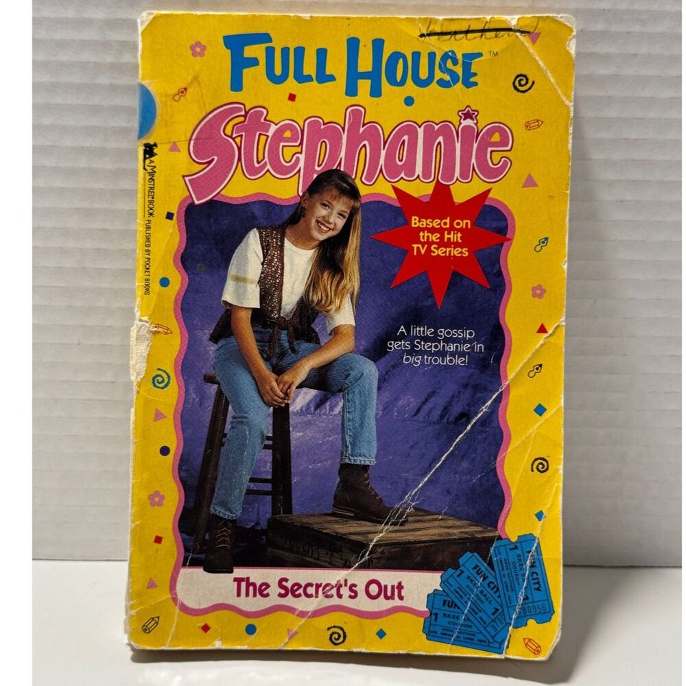 Vintage Full House Stephanie: The Secret’s Out Paperback Book